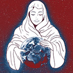 Sage holding Earth