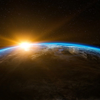 Sunrise over Earth