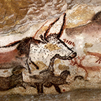 Hall of Bulls in the Lascaux cave