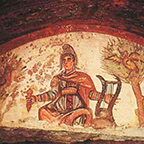 Orpheus-Christus from the Catacombs of Marcellinus and Peter